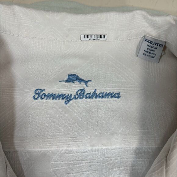 Tommy Bahama Shirt Men's 3XL 100% Silk Button Up Short Sleeve Playing Cards - Picture 4 of 13